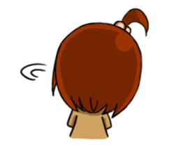 Aki-chan's Daily Life sticker #102162