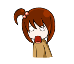 Aki-chan's Daily Life sticker #102170