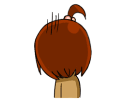 Aki-chan's Daily Life sticker #102171