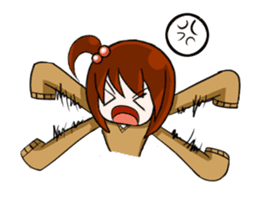 Aki-chan's Daily Life sticker #102175