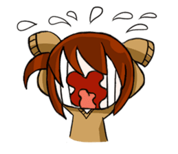 Aki-chan's Daily Life sticker #102181