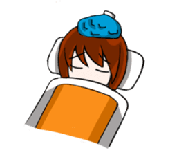 Aki-chan's Daily Life sticker #102183