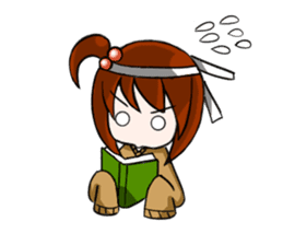 Aki-chan's Daily Life sticker #102184