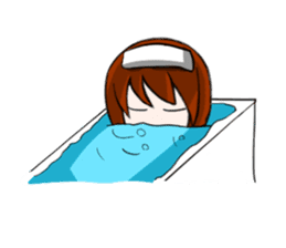 Aki-chan's Daily Life sticker #102187