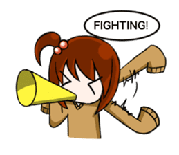 Aki-chan's Daily Life sticker #102189