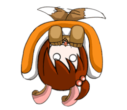 Aki-chan's Daily Life sticker #102191