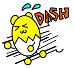 Kumatama and funny friends sticker #102338