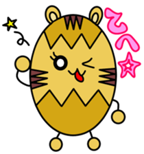 Kumatama and funny friends sticker #102345