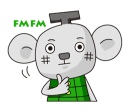 Merry and Hurry have fun everyday sticker #102402