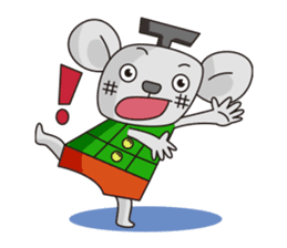 Merry and Hurry have fun everyday sticker #102405