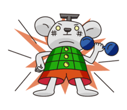 Merry and Hurry have fun everyday sticker #102410