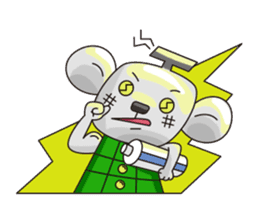 Merry and Hurry have fun everyday sticker #102411