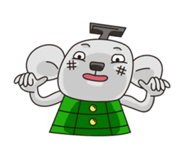 Merry and Hurry have fun everyday sticker #102414