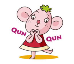 Merry and Hurry have fun everyday sticker #102418