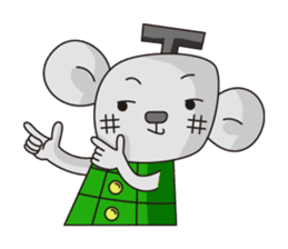 Merry and Hurry have fun everyday sticker #102426