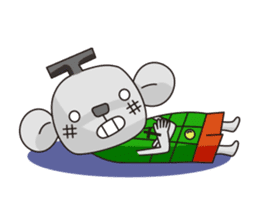 Merry and Hurry have fun everyday sticker #102429