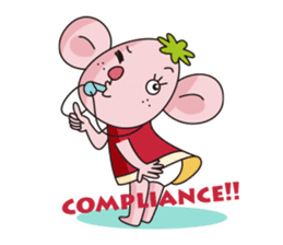 Merry and Hurry have fun everyday sticker #102431