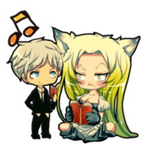 Massive peach Ladies! sticker #102639