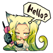 Massive peach Ladies! sticker #102641