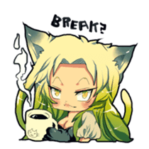 Massive peach Ladies! sticker #102644