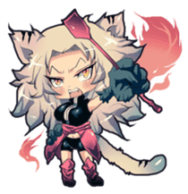 Massive peach Ladies! sticker #102646