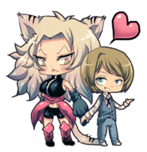 Massive peach Ladies! sticker #102648