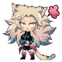 Massive peach Ladies! sticker #102650