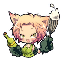 Massive peach Ladies! sticker #102663