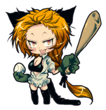 Massive peach Ladies! sticker #102666