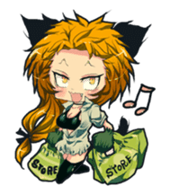 Massive peach Ladies! sticker #102671