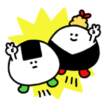 breads and riceballs sticker #102714