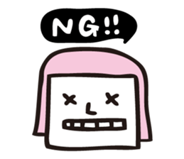 Yoshiko and Billy sticker #102845