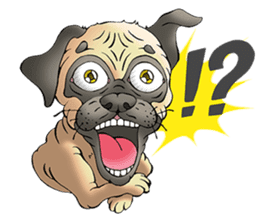 The Humen of Pug sticker #103276