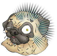 The Humen of Pug sticker #103277