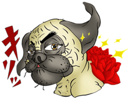 The Humen of Pug sticker #103278
