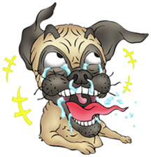 The Humen of Pug sticker #103280