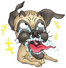 The Humen of Pug sticker #103280