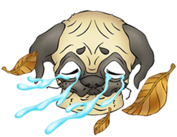 The Humen of Pug sticker #103281