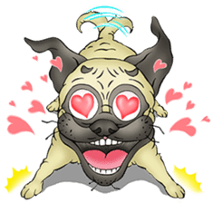 The Humen of Pug sticker #103282