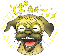 The Humen of Pug sticker #103283