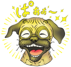 The Humen of Pug sticker #103283