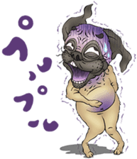 The Humen of Pug sticker #103285