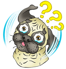 The Humen of Pug sticker #103294