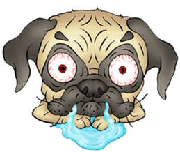 The Humen of Pug sticker #103298