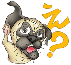 The Humen of Pug sticker #103303