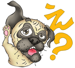 The Humen of Pug sticker #103303