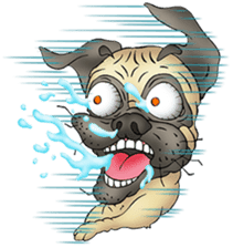 The Humen of Pug sticker #103305