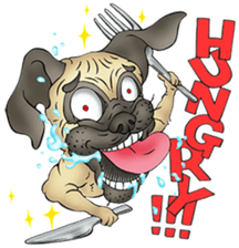The Humen of Pug sticker #103307
