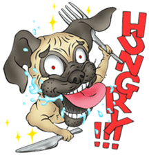 The Humen of Pug sticker #103307