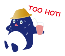 Daily life of a small stylish monster sticker #103570